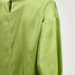 Blusa donna in seta verde brillante 14580 6028 FORTE FORTE 