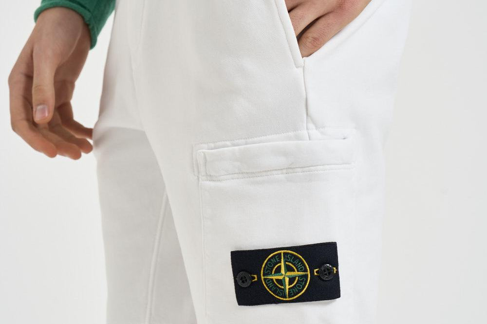 Bermuda uomo in tuta bianco 6200011 S0051V0001 STONE ISLAND 