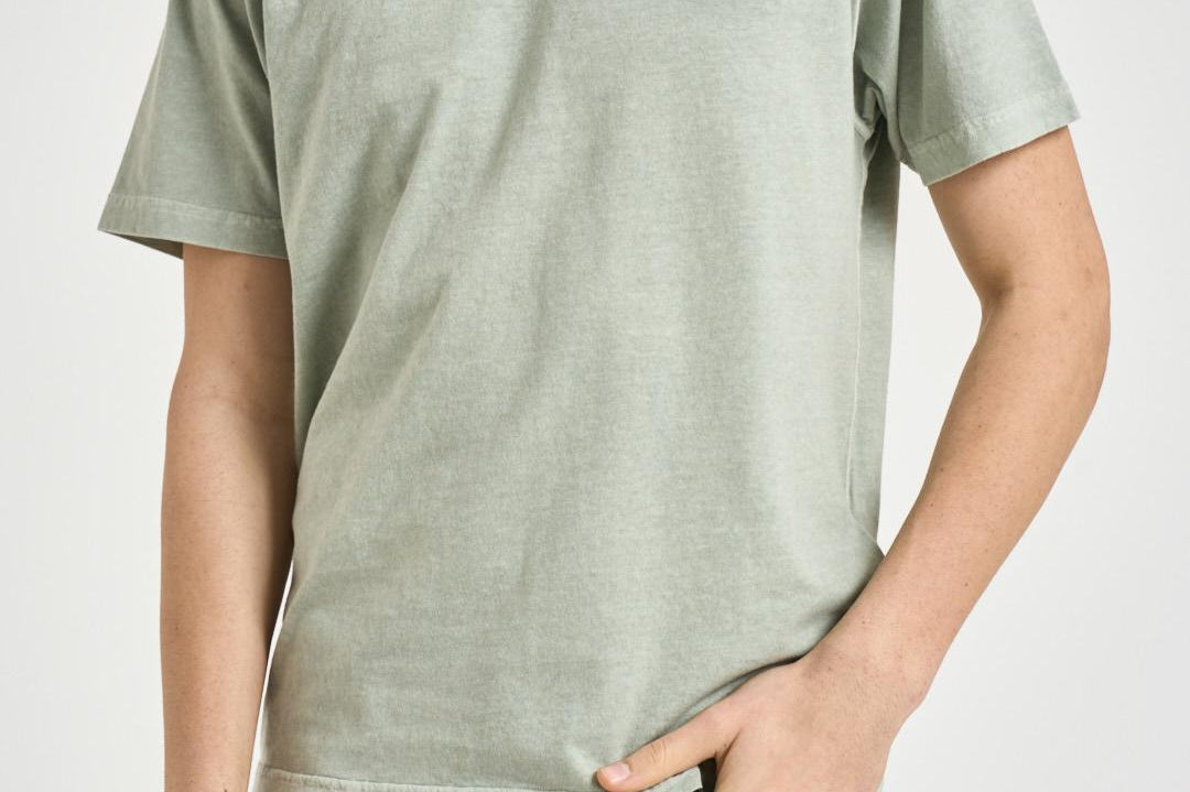 T-shirt uomo girocollo verde pastello 2100026 S0057V0155 STONE ISLAND 