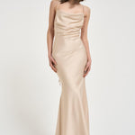 Abito donna lungo beige 16196 BEIGE ACTUALEE 