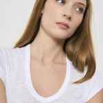 T-shirt donna bianca Zankou TS0014FB B1N17E20WH MARANT ETOILE 