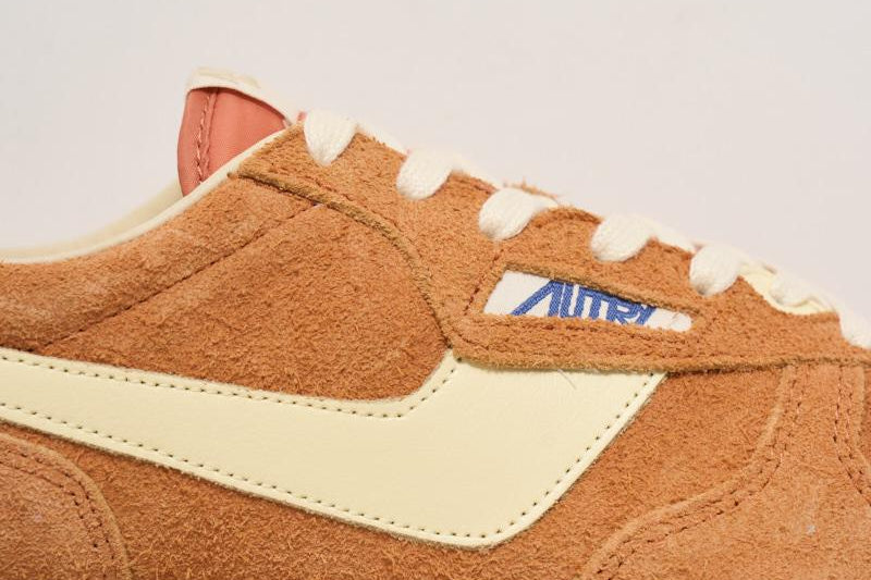 Sneakers uomo Windspin in suede arancione SLMU B05 AUTRY 