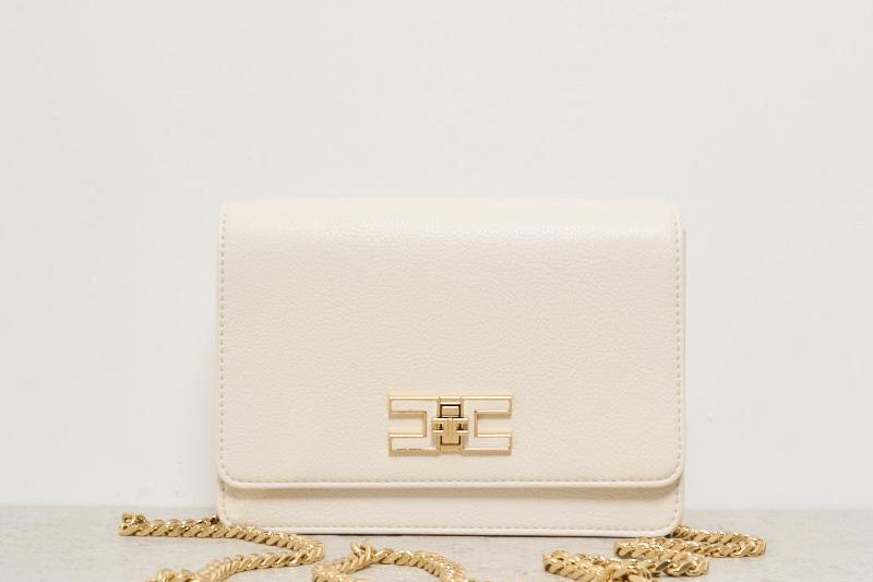 Borsa donna a tracolla panna BS11A 193 ELISABETTA FRANCHI 