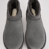 Stivale donna platform Ultra mini grigio 1135092 CHARCOLE UGG 