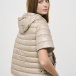 Cappa donna beige con cappuccio PI001993D 1985 HERNO 