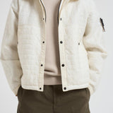 Giubbotto Crinkle Reps Ny Quilted-Tc panna 4100023 S0186V0093 STONE ISLAND 