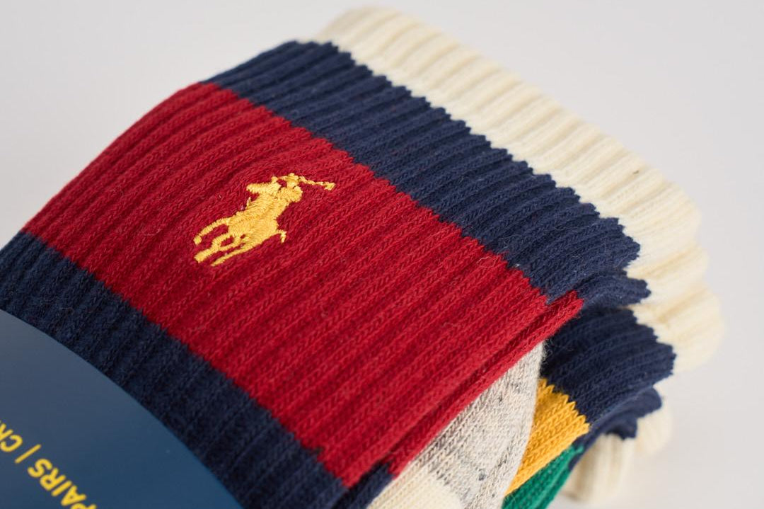 Calzini uomo multicolors con logo 449858062 001 RALPH LAUREN 