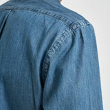 Camicia uomo in denim scuro 710548539 001 RALPH LAUREN 