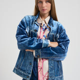 Giubbotto donna KanKam blu 12705 516601 PIERRE-LOUIS MASCIA 