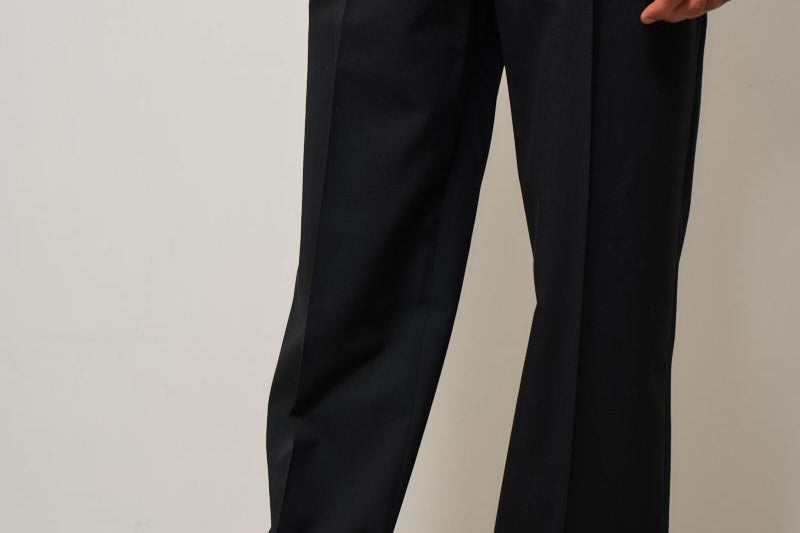 Pantalone uomo dritto nero BP165 PL127BL DROLE DE MONSIEUR 