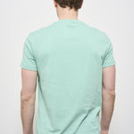 T-shirt uomo girocollo verde acqua 710671438 415 RALPH LAUREN 