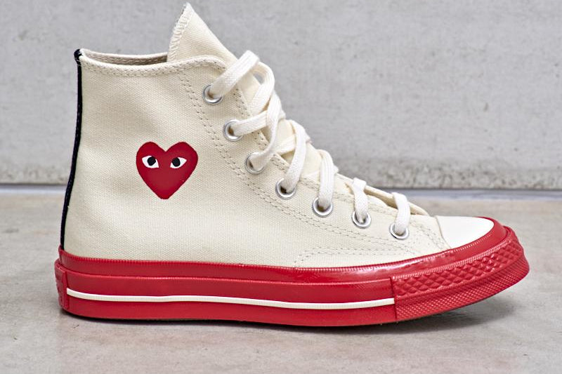 COMME DES GARCON PLAY K124OFFWHITE