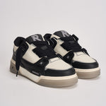 Sneakers uomo Studio bianca e nera 9754 037BLACKVINTAGEWHITE REPRESENT 
