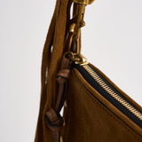 Borsa Oskan Soft Zip Franges in suede cammello BF0066FG D2C17MCOGNAC ISABEL MARANT 