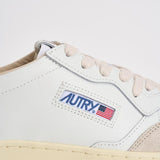 Sneakers uomo Medalist Low in pelle e suede blu AULM LS28 AUTRY 