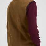 Gilet uomo in pile beige MLI0004 BR31 BARBOUR 