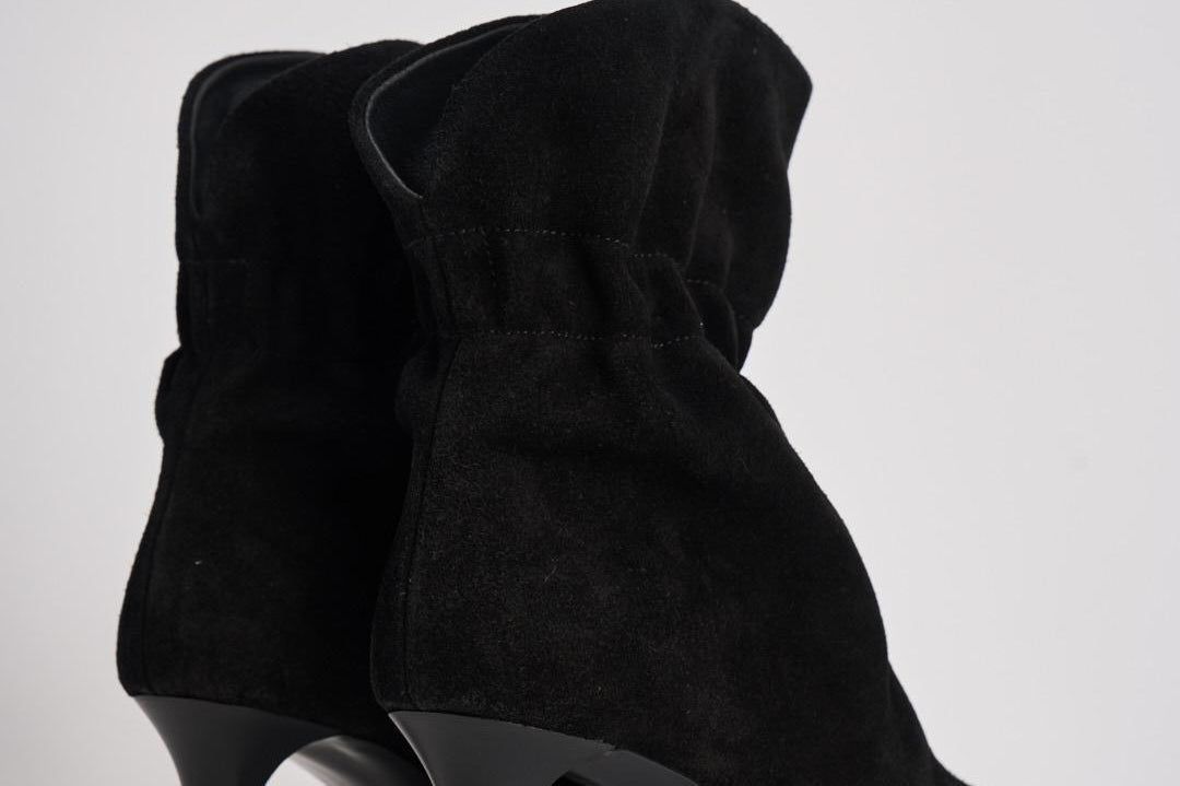 Stivale donna in suede nero BO0231FA C4A16S01BK ISABEL MARANT 