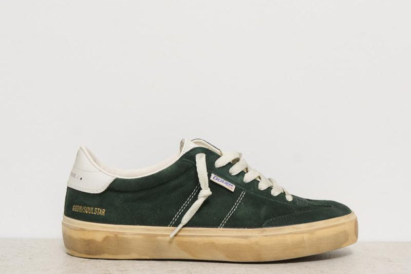 Sneakers uomo verde soul star GMF00464 F00504735895 GOLDEN GOOSE 