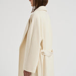 Cappotto donna Charlize lungo panna CHARLIZE E30007PANNA TAGLIATORE 