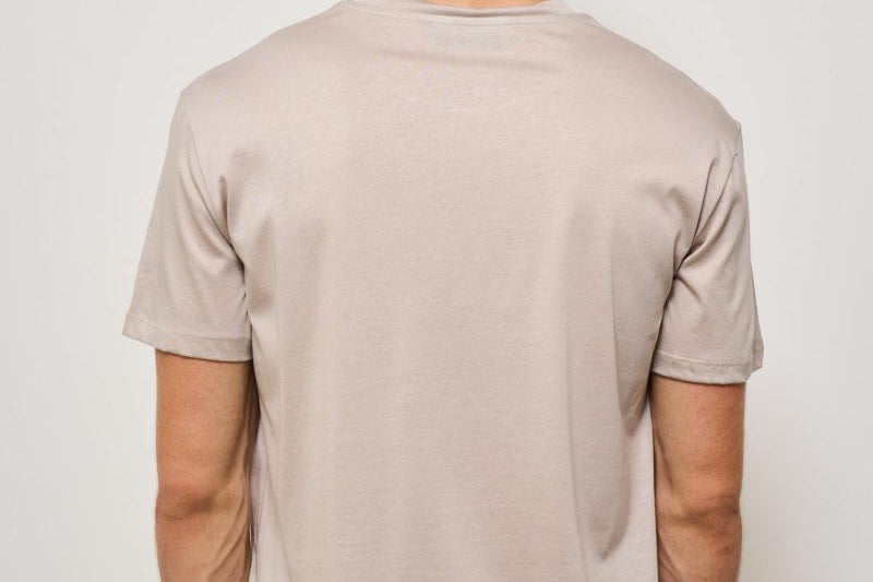 T-shirt uomo beige SH00760 BEIGE ACCADEMIE TESSILI 