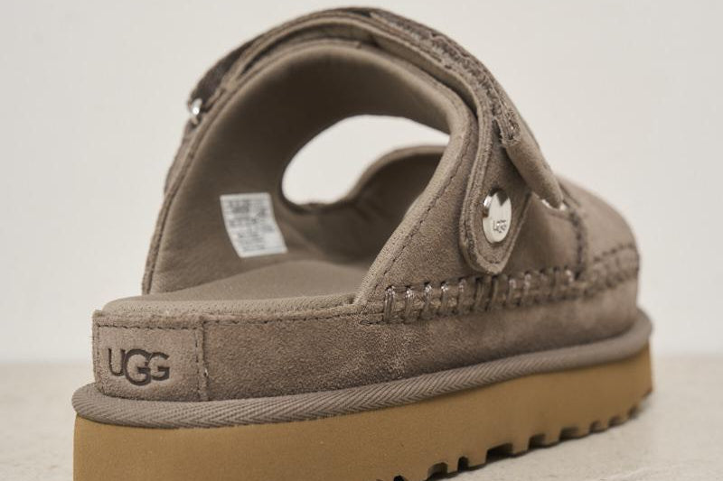 Sandalo donna platform Goldenstar Glide tortora 1167399 SMOKE PLUME UGG 