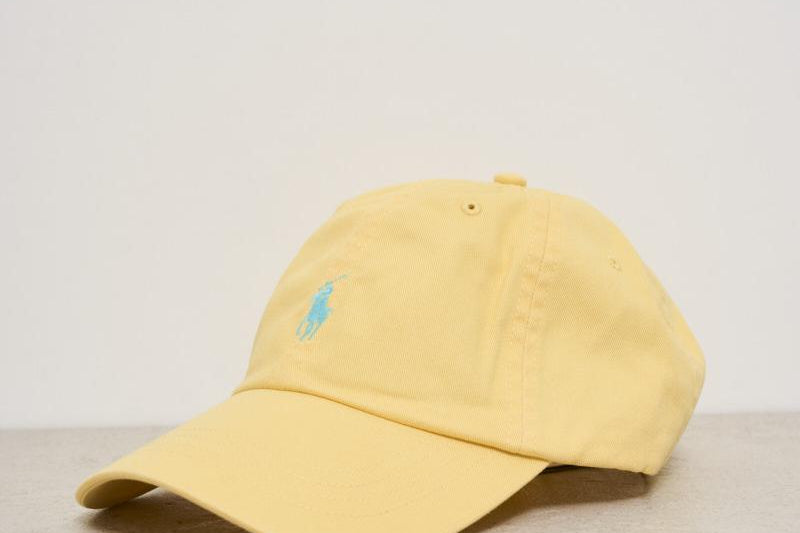 Cappello uomo baseball giallo 710667709 043 RALPH LAUREN 