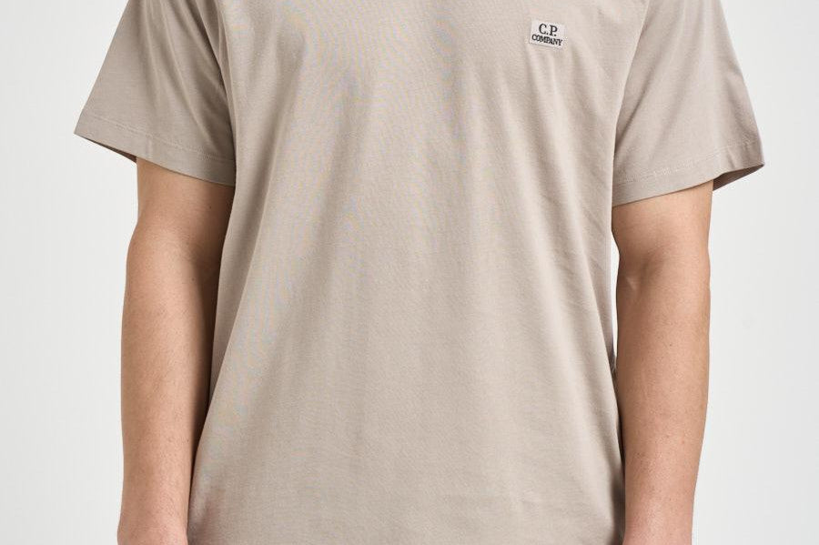 T-shirt uomo girocollo beige TS726A 904 C.P. COMPANY 