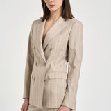 Tailleur donna beige TPARIGI10B 520101A3174 TAGLIATORE 
