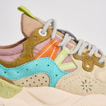 Sneakers donna Yamano 3 multicolor YAMANO3W 1E94MILK CREAM FLOWER MOUNTAIN 