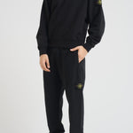 Felpa uomo con cappuccio nera 6100023 S0A20V0029 STONE ISLAND 