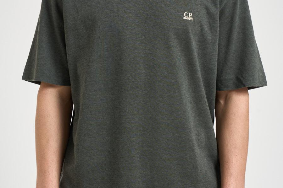 T-shirt uomo girocollo grigio scuro TS192A 921 C.P. COMPANY 