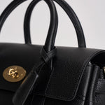 Borsa donna small Bayswater Satchel nera HH9216 A100 MULBERRY 