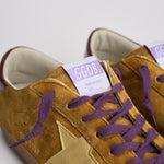 Sneakers uomo Super Star in suede cammello GMF00101 F00750482995 GOLDEN GOOSE 