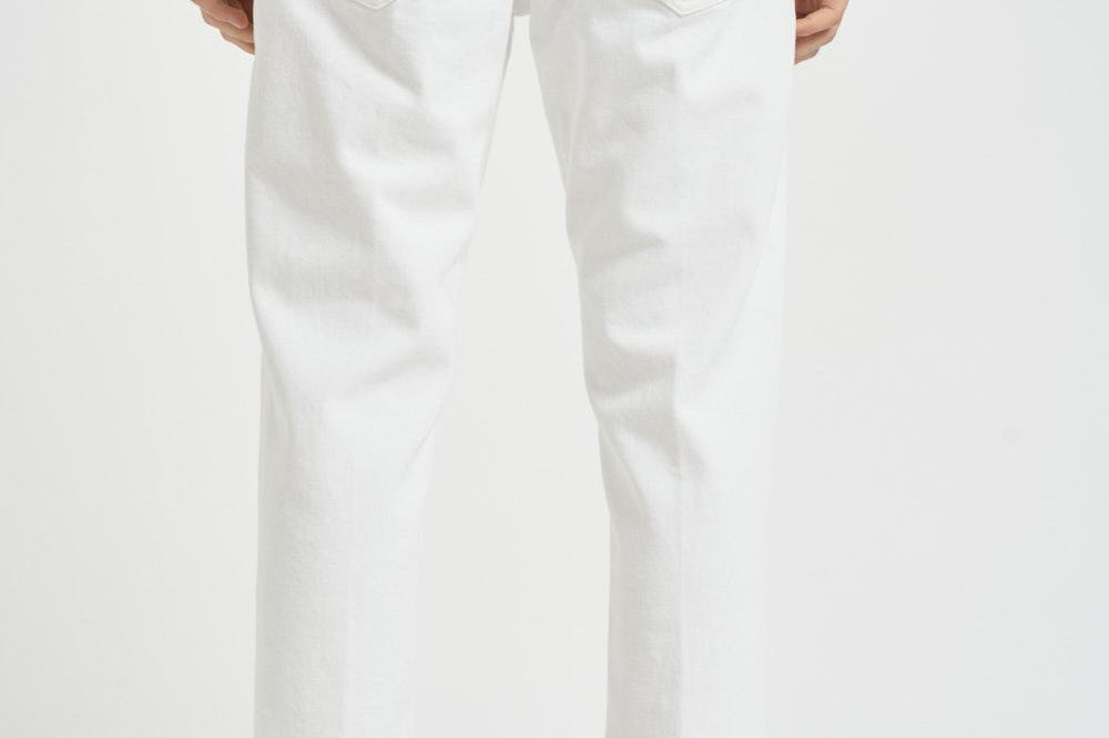 Jeans uomo Brighton in denim bianco UP434 BSE037001 DONDUP 