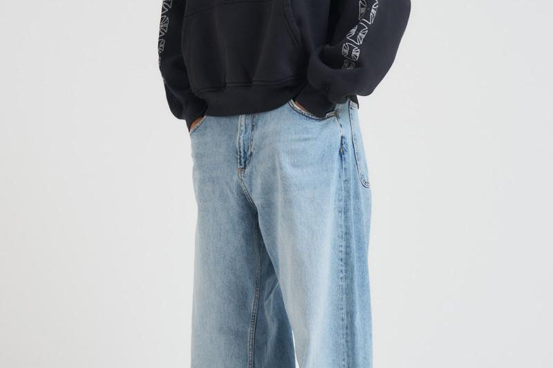 Felpa uomo Boys con cappuccio nera HO06012 VINTAGEBLACK0027 RHUDE 