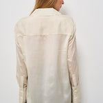 Camicia donna Bridget gessata panna 11033 MTL55 ANINE BING 