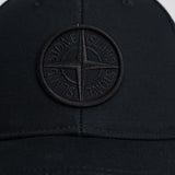 Cappello uomo con ricamo nero 9100013 S0248V0029 STONE ISLAND 