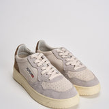 Sneakers uomo Medalist Low in suede grigio AULM TS27 AUTRY 