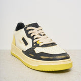 Sneakers uomo Medalist Super Vintage gialla AVLM LB02 AUTRY 