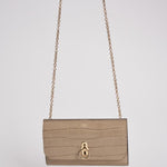 Borsa donna "Amberley" Clutch taupe beige RL8191 641F924 MULBERRY 