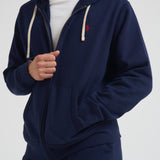 Felpa uomo blu con cappuccio 710813297 004 RALPH LAUREN 