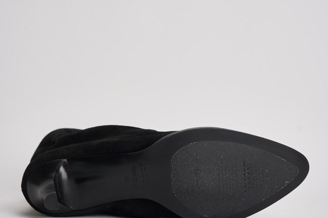 Stivale donna in suede nero BO0231FA C4A16S01BK ISABEL MARANT 