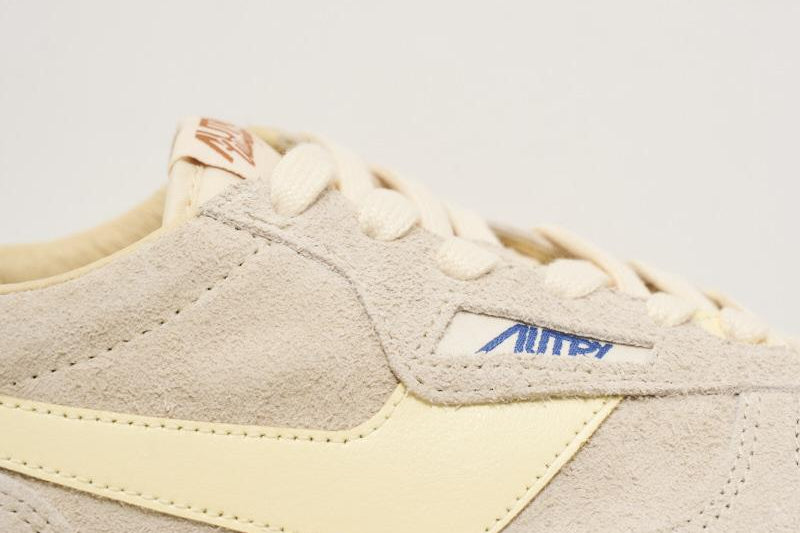 Sneakers donna Windspin in suede panna SLWU B01 AUTRY 