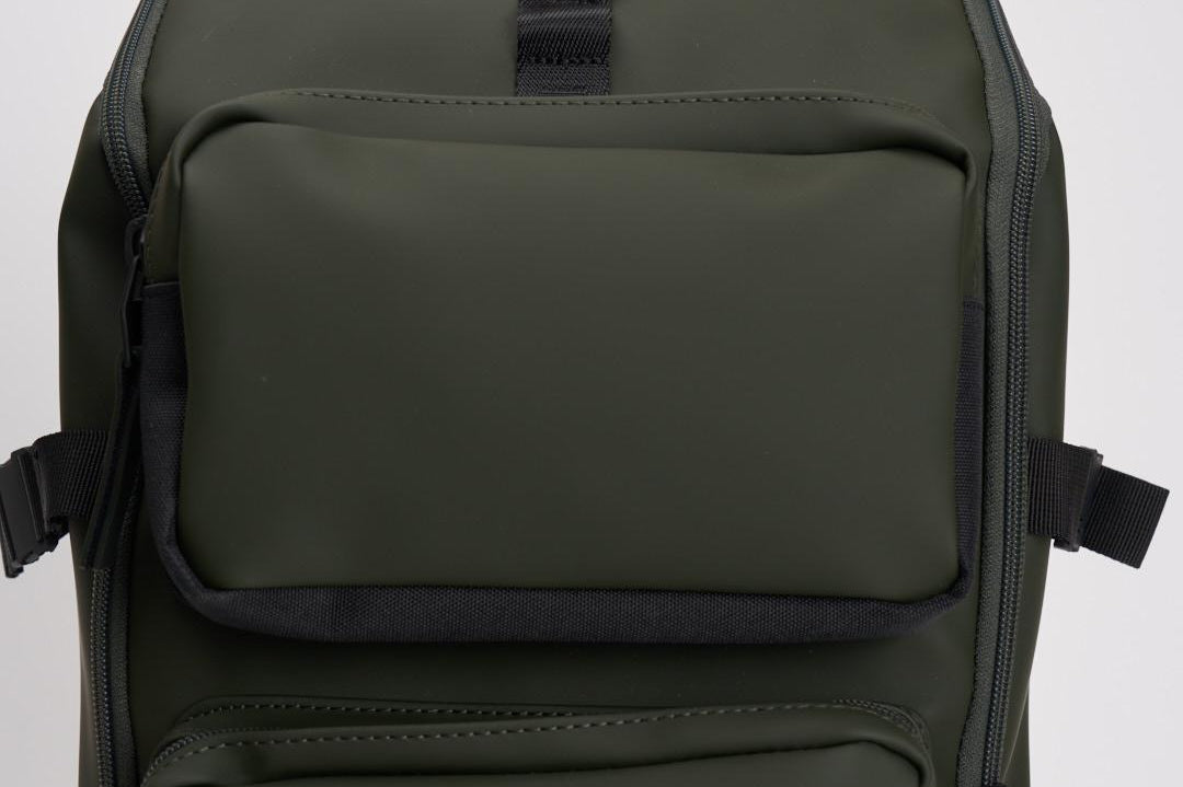 Zaino verde impermeabile 14330 03 RAINS 