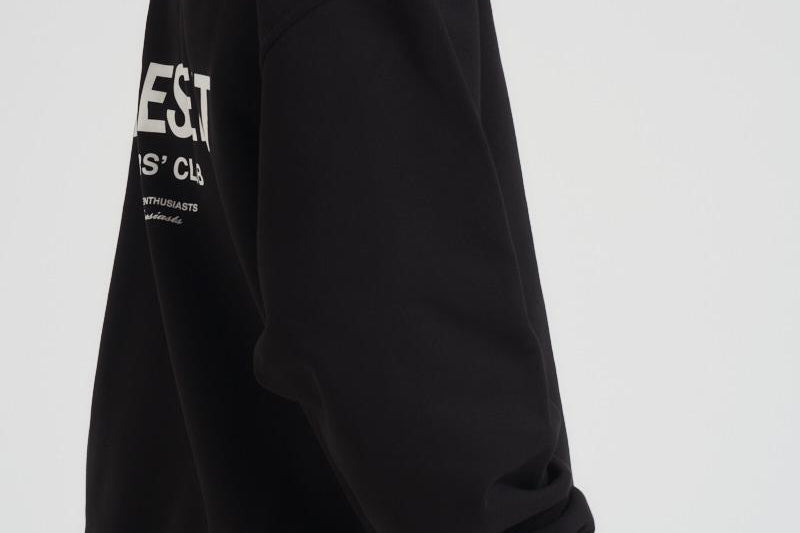 Felpa uomo girocollo nera OCM41115 BLACK REPRESENT 