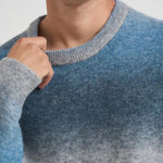 Maglia uomo effetto sfumato blu M23400046 STELLARST SAMSØE SAMSØE 