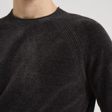 Maglia uomo girocollo in ciniglia grigio antracite W25132 11 RRD 
