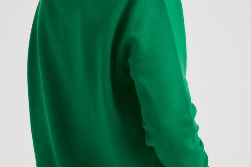Felpa uomo verde con cappuccio 710766778 106 RALPH LAUREN 