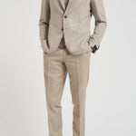 Giacca uomo monopetto in lana beige 1SMC22K C90041A1128 TAGLIATORE 