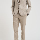 Giacca uomo monopetto in lana beige 1SMC22K C90041A1128 TAGLIATORE 